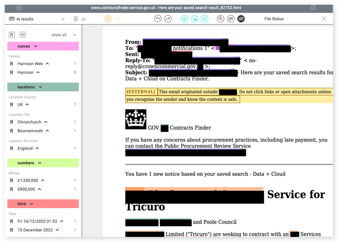 Smartbox.ai Bulk Redaction Tool